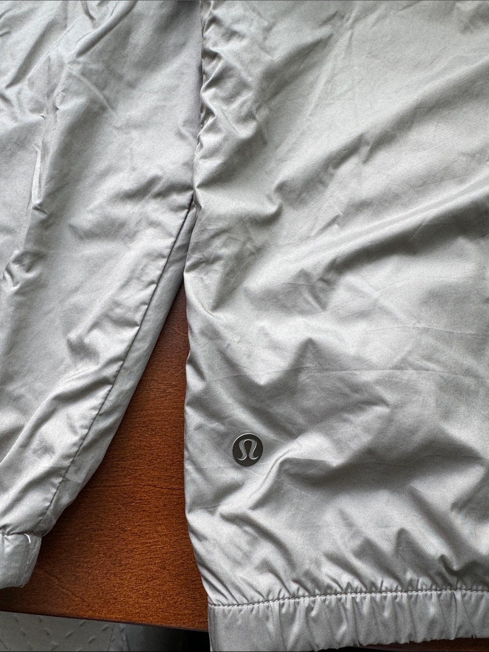 lululemon athletica Coach Windbreaker Soft Earth Taupe Button-Front Jacket - Picture 6 of 10